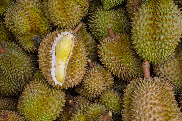 istock Durians in the market 506158745