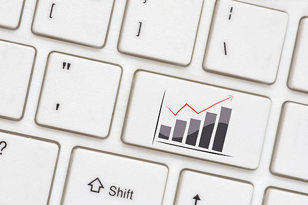 istock Investment key on the modern keyboard 506159043