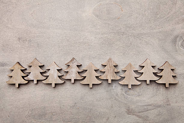 istock Wood background with christmas decorations 506159918