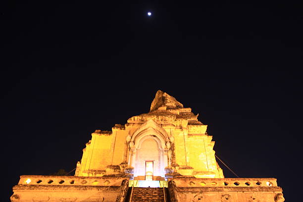 istock Wat Chedi Luang at Night in Chiang Mai, Thailand 506162458