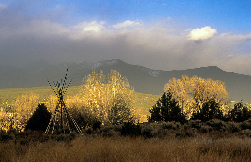 Nice afternoon light near Taos, New Mexico.