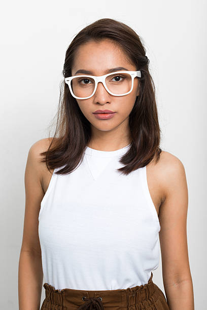 istock Asian nerd woman 506166446