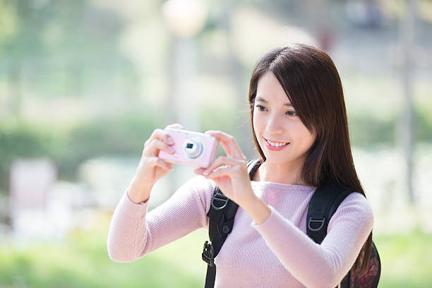 istock young woman smile take selfie 506169460