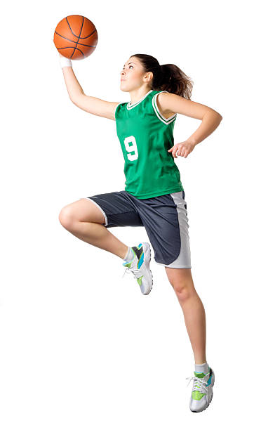 istock Young girl basketball player 506173676