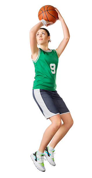 istock Young girl basketball player 506173814