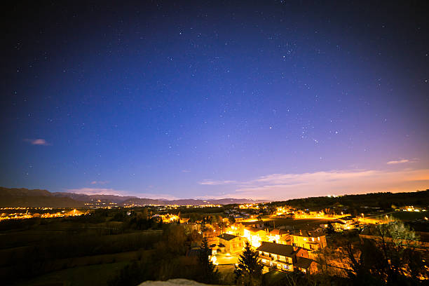 istock sunset at the village 506175214
