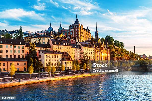 Old Town In Stockholm Sweden Stock Photo - Download Image Now - Stockholm, Sweden, Summer