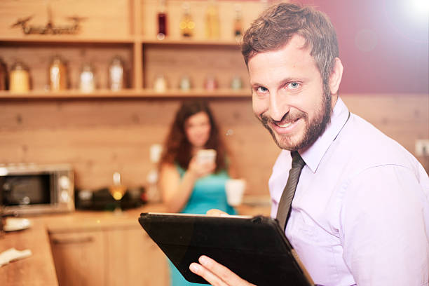 istock Working all the time and smiling into camera 506179138
