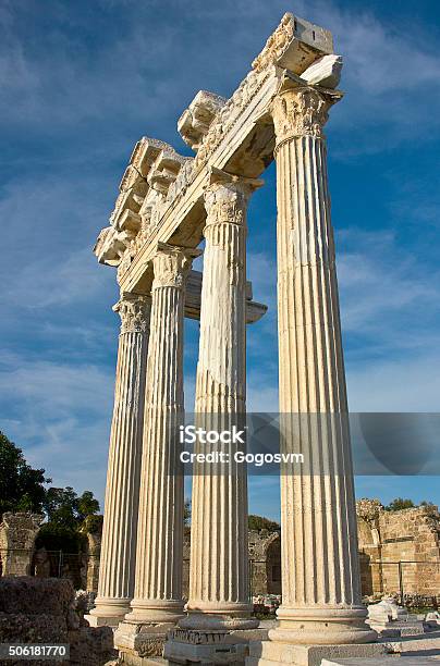 Ruins Of Old City Stock Photo - Download Image Now - Ancient, Ancient Civilization, Antalya Province