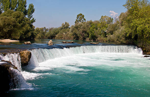 manavgat водопад - waterfall antalya turkey forest стоковые фото и изображения