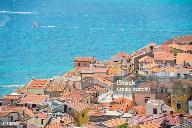 Baska Krk Croatia Europe Stock Photo - Download Image Now - Adriatic Sea, Aerial View, Architecture