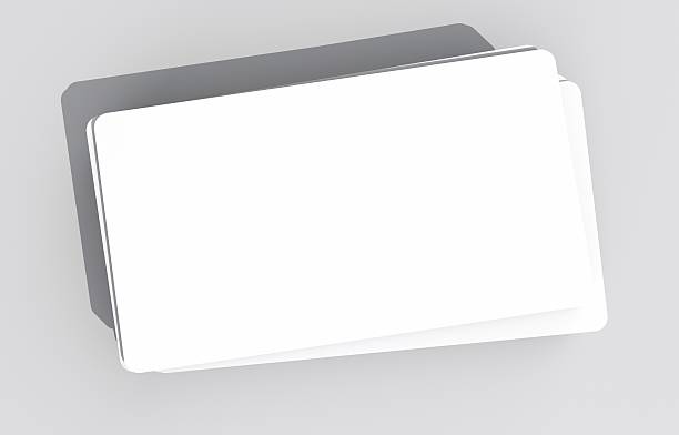 istock Business Cards Top View 506188433