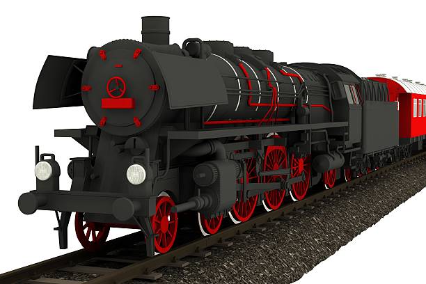 istock Isolated Old Locomotive 506188513