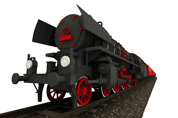 istock Steam Locomotive Isolated 506189093