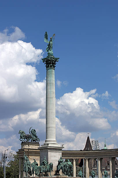 istock Heroes' square landmark Budapest Hungary 506191155