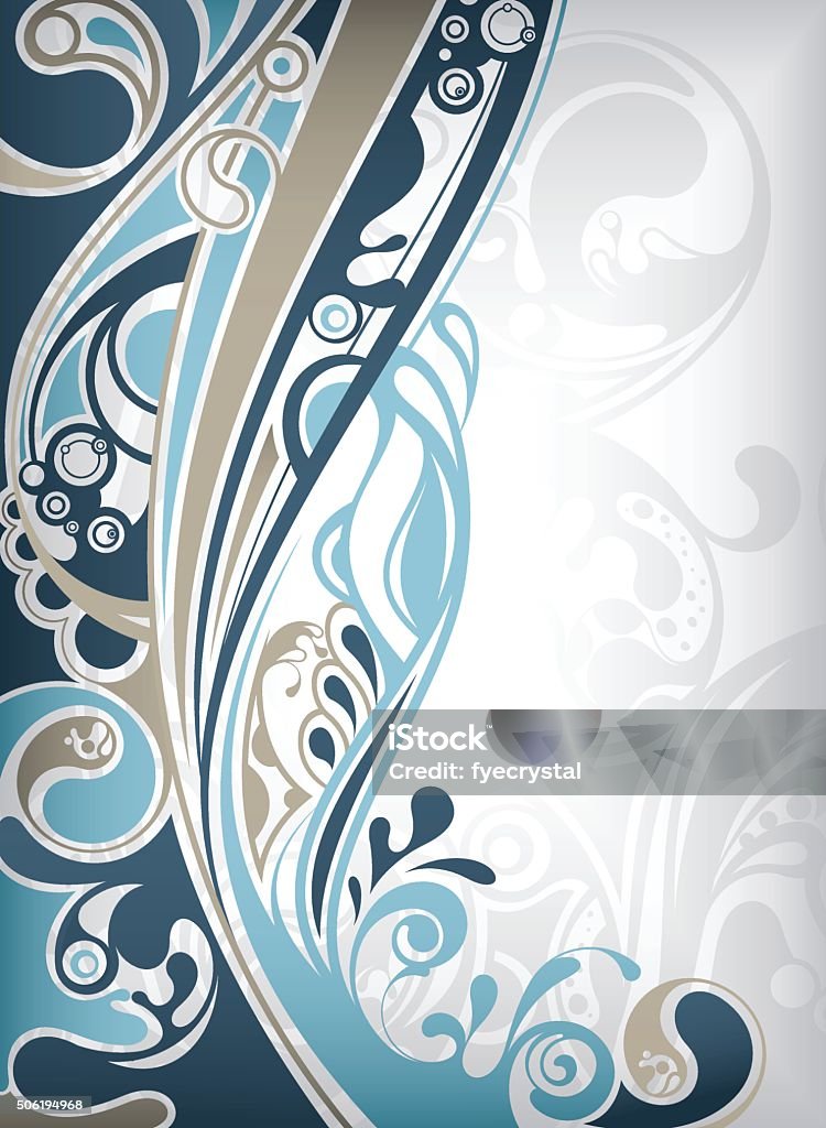 Abstract Curv Design Abstract Curve Background Stock Illustration - Download Image Now ...