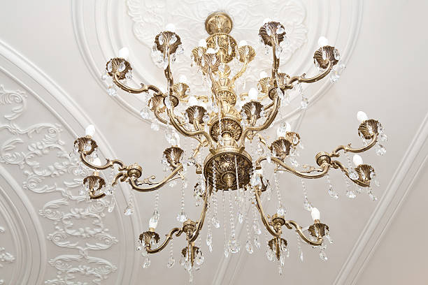 istock Elegant classic chandelier 506195218