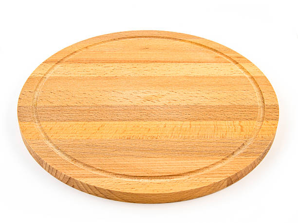istock Wooden board isolated on white 506197356
