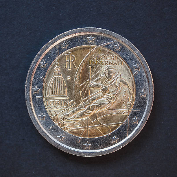 istock 2 Euro coin from Italy 506199484