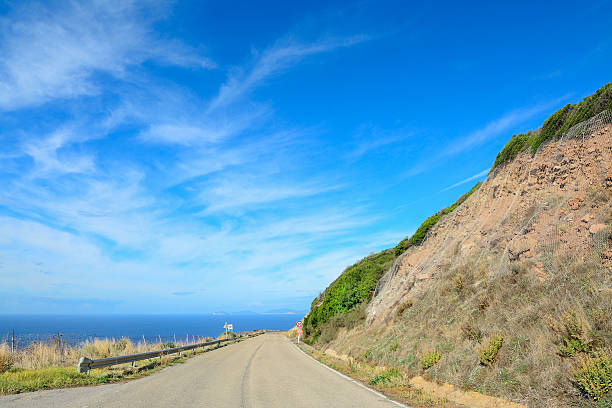 istock winding road by the sea in Alghero 506201170