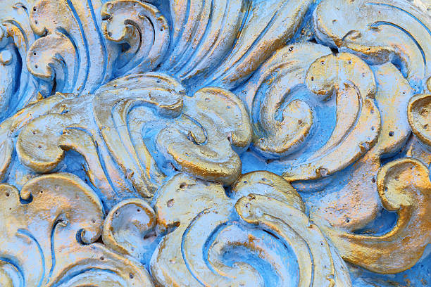 istock Background of the cement wall plaster decorative style 506209447