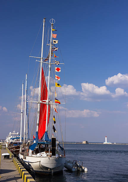 istock signal flags on a sailing boat 506211125