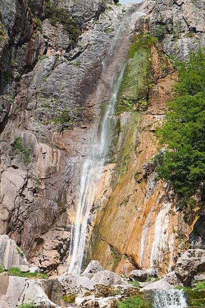 istock Agnanta waterfall in Greece 506213753