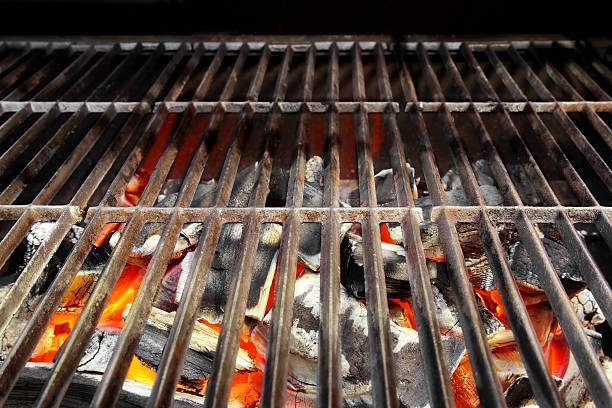 istock Hot BBQ Grill and Glowing Coals 506215127