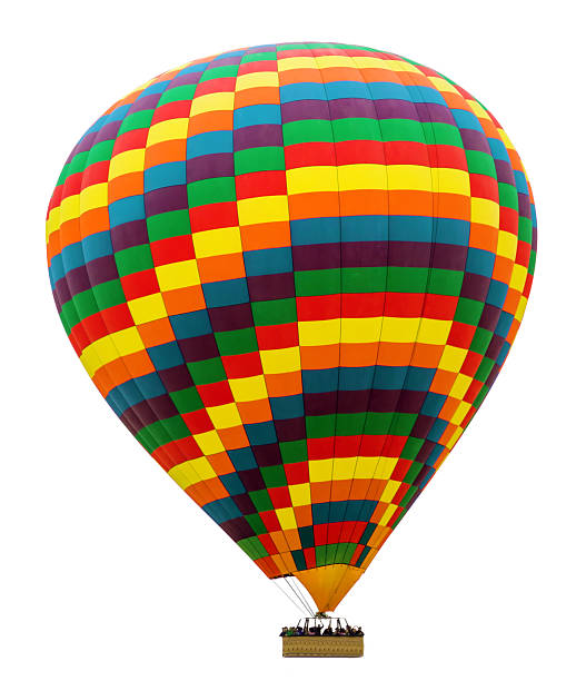 istock hot air balloon isolated on white 506215183