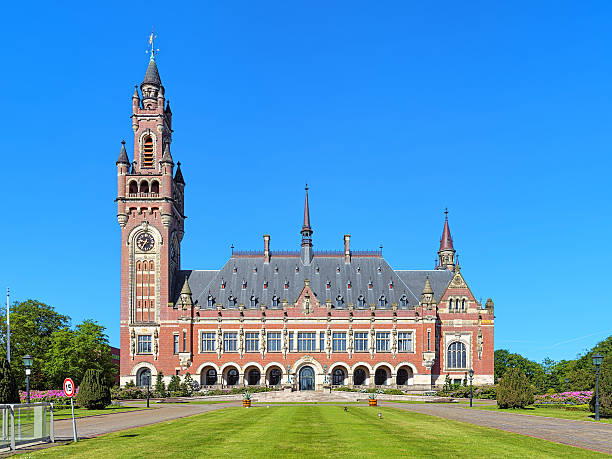 istock The Peace Palace in The Hague, Netherlands 506217828