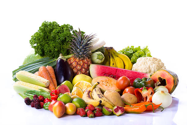 istock Group of Fruits and Vegetables 506222794