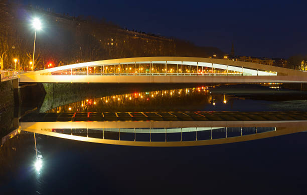 istock Bridge over water, Urumea river in the city 506236286