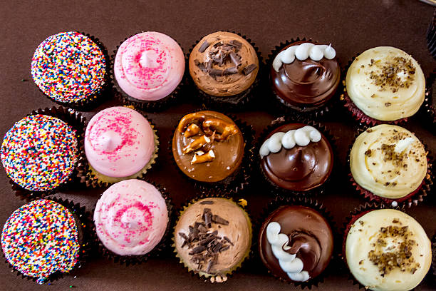istock Assorted Flavors of Cupcake on Display 506237913
