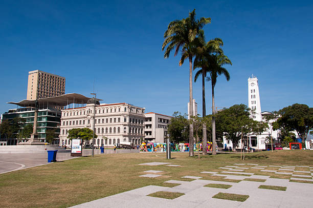 Rio de Janeiro, Brazil - January 6, 2016: Maua Square. After the area was rebuilt, it became a popular spot of Rio de Janeiro city.