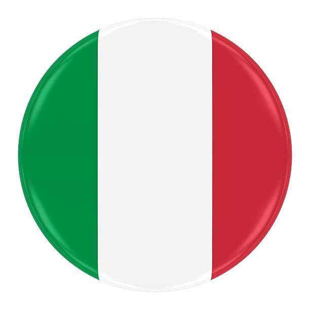 istock Italian Flag Badge 506241300