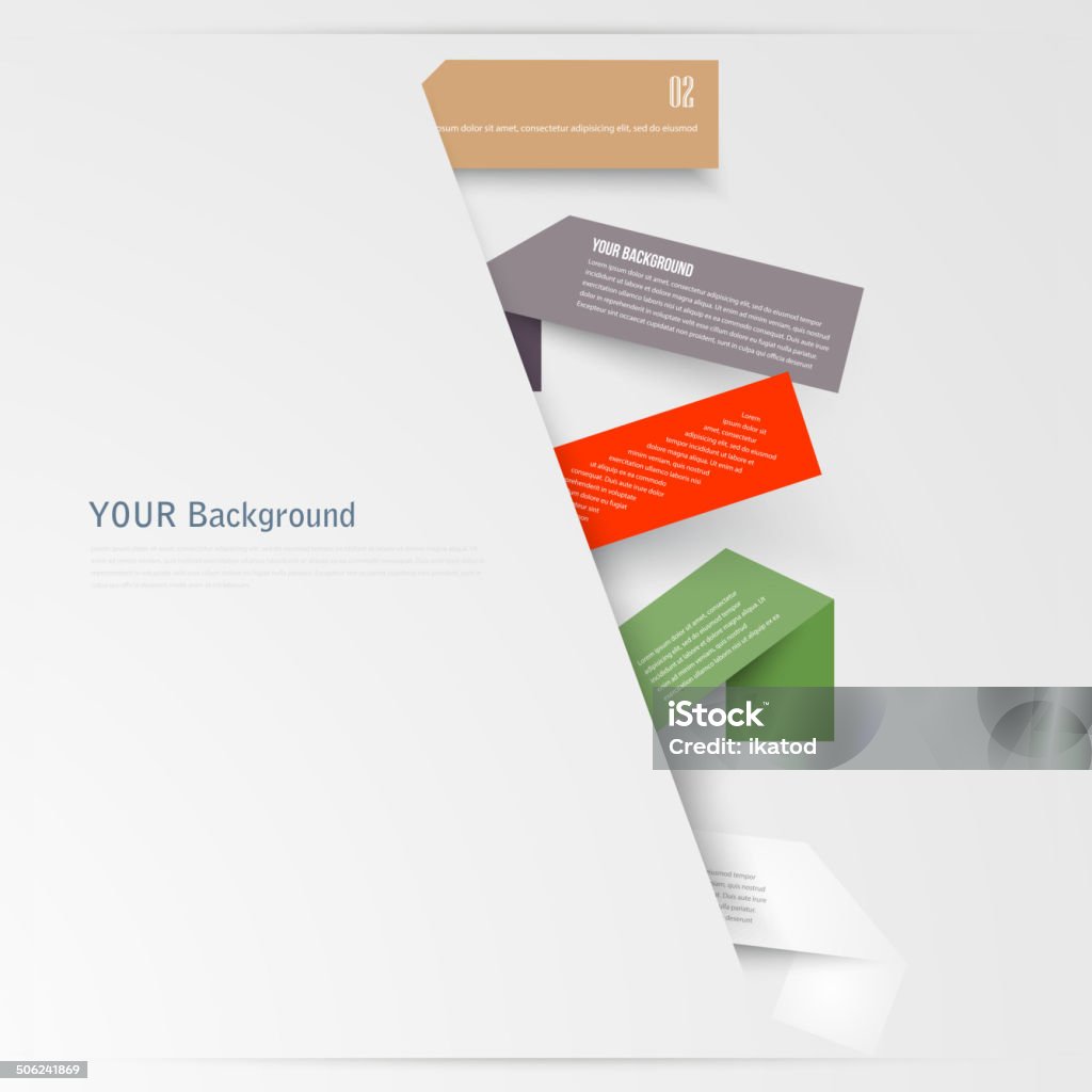 Background Label Rectangle Set Of Blank Rectangle Labels With Acute Stock Illustration - Download ...