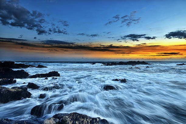 istock Sunset - La Reunion West Coast near Saint Paul 506242652