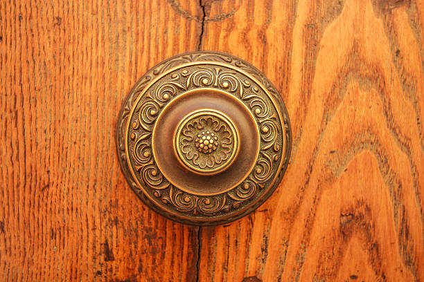 istock Door knob in sunlight 506244066