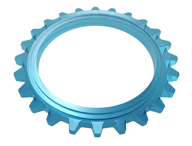 istock Wide Glass Cogwheel 506245550