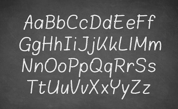 istock Handwritten letters of the alphabet 506245868