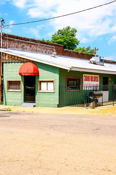 308 blues club cafe in indianola, ms - cajun food stock-fotos und bilder