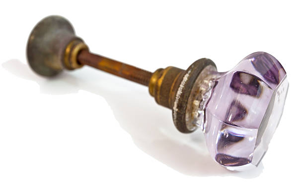 istock Purple Glass Doorknob 506247802