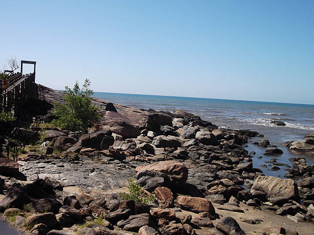 istock Stones and Wood Bridge - Anchieta Grotto Path 506283512