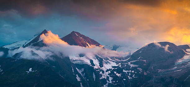 istock Colorful summer sunset on the Grossglockner mountain 506284400