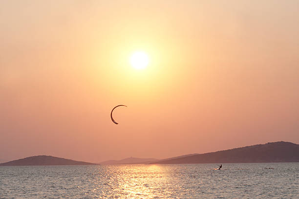 Kite surf stock photo