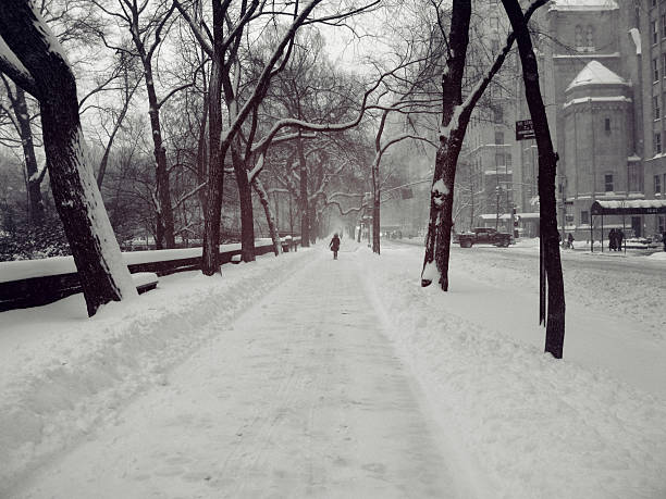 istock Fifth Avenue sidewalk after a snow storm 506287764