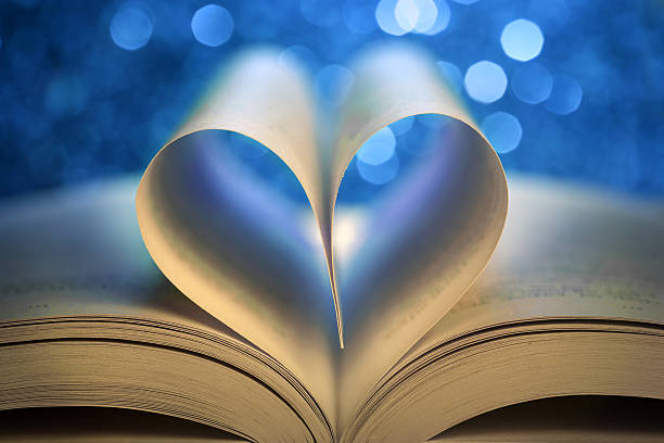 istock Book pages in the shape of a heart 506288196