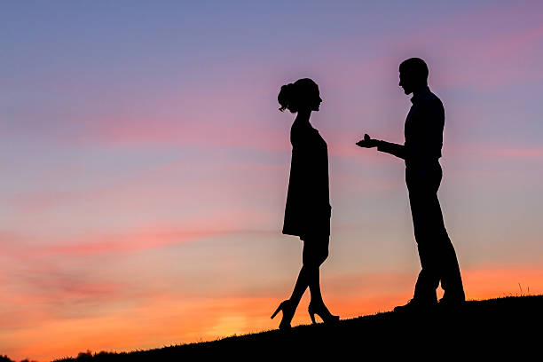 istock Guy gives a ring his girlfriend. 506288392