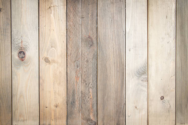 istock Big Brown wood plank wall texture background 506289423