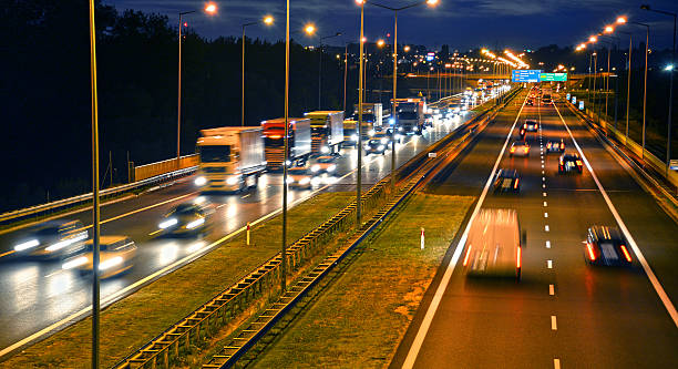 istock Controlled-access highway in Poznan, Poland 506289926